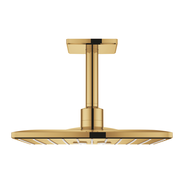GROHE Rainshower SmartActive 310 Kopfbrause-Set – Deckenauslass, 2 Strahlarten, Antikalk