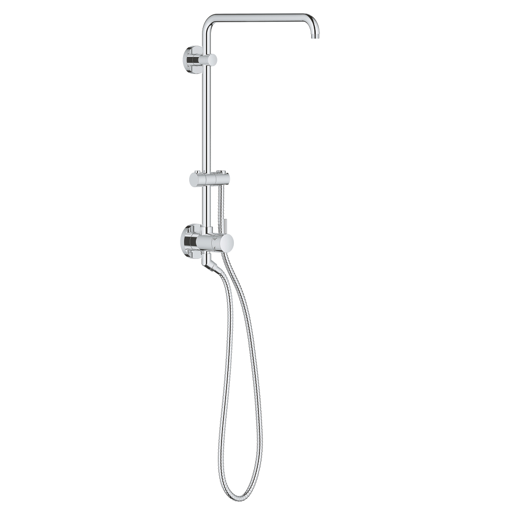 Retrofit System Shower system with diverter for wall mounting GROHE