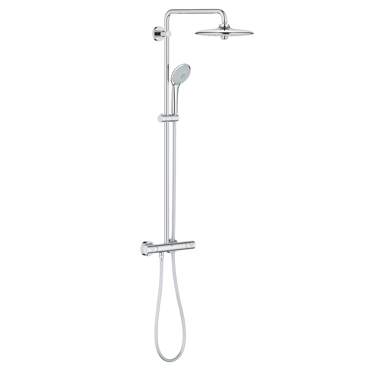 Euphoria System 260 Shower system with thermostat for wall mounting GROHE