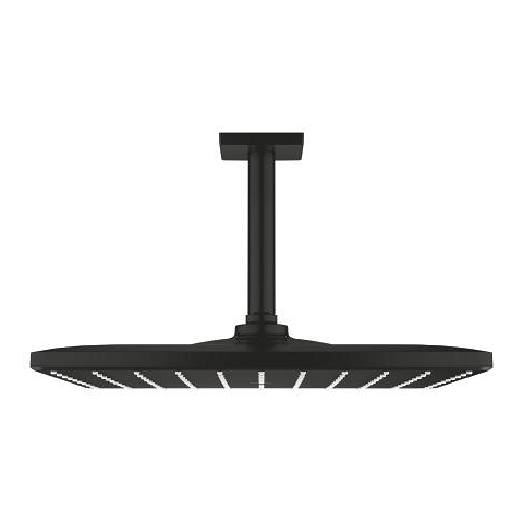 Ensemble douche de tête et bras plafonnier 142 mm, 1 jet