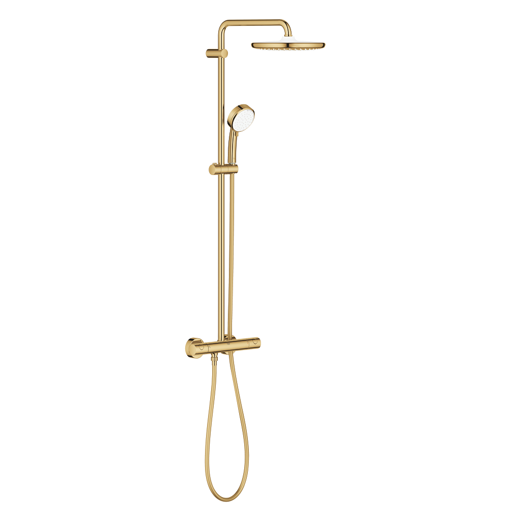 Tempesta Cosmopolitan System Shower System With Thermostat For Wall