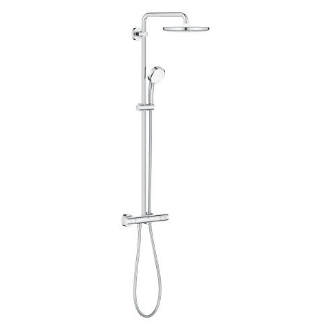 Tempesta Cosmopolitan System 250 Shower system with thermostat for wall mounting