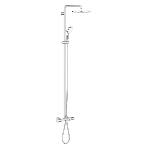 Tempesta Cosmopolitan System 250 Shower system with bath thermostat for wall mounting