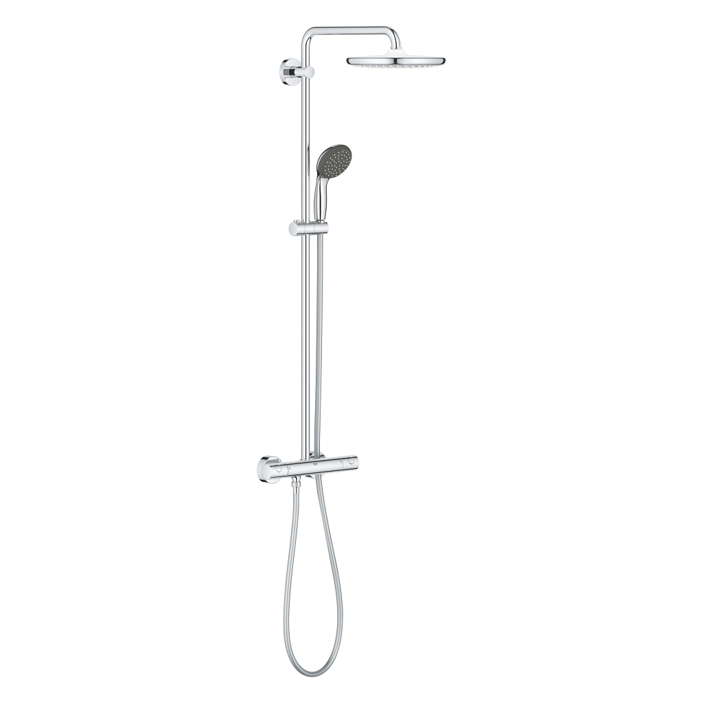 Vitalio Start System 250 Shower system with thermostat for wall