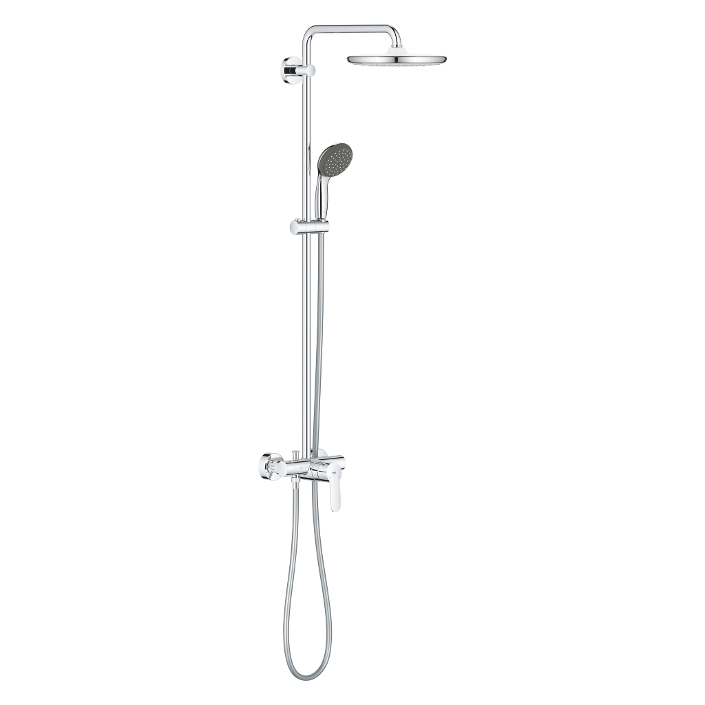 Vitalio Start System 250 Shower system with single lever for wall