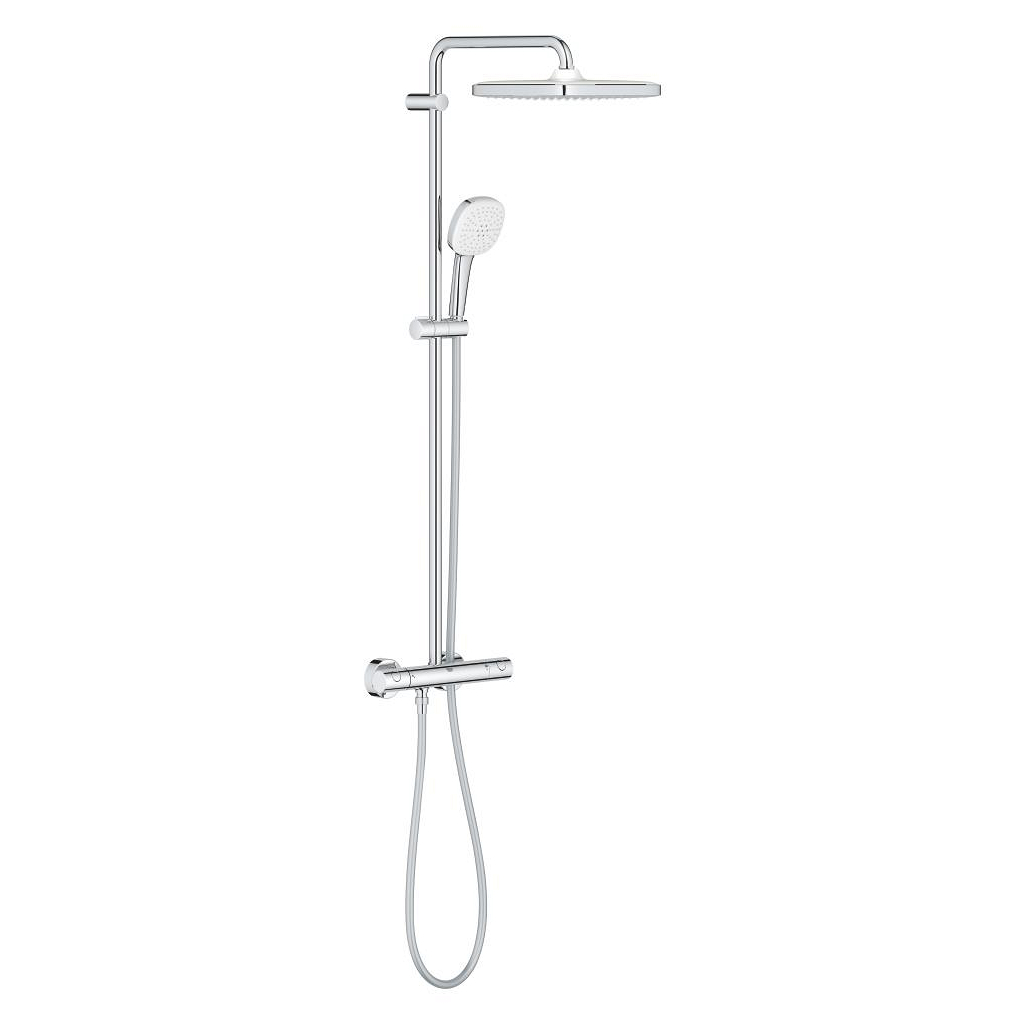 Tempesta System Cube Shower System With Thermostat For Wall