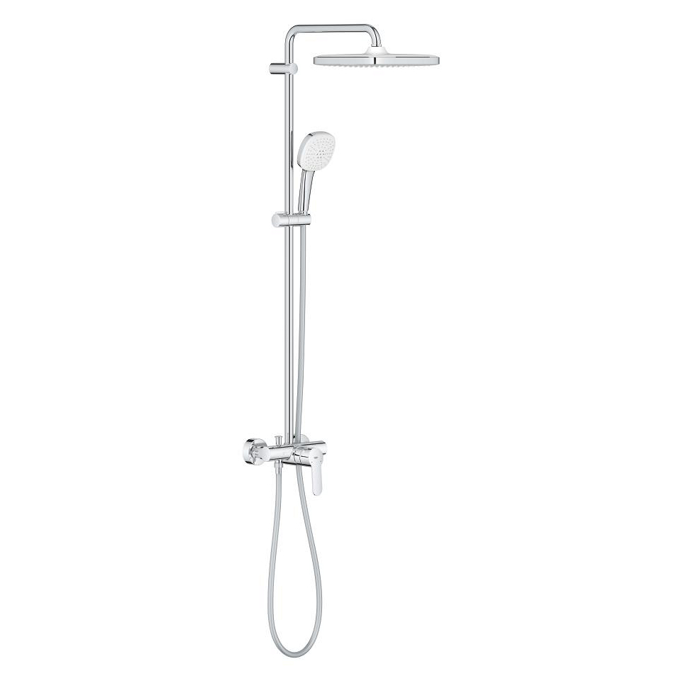 thumbnail image 2 of Grohe Tempesta 100 Shower Set – Hand Shower, Wall Bracket, 125cm Hose – Multi-Function (27799001) 2 of 6