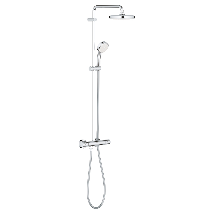 Vitalio Start Clova 210 Shower system with thermostat for wall mounting 1
