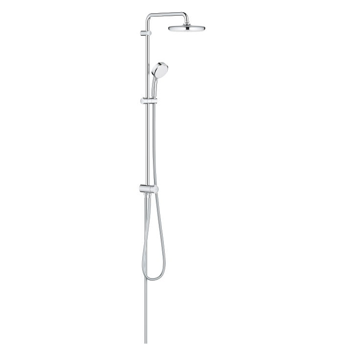 Vitalio Start Clova System 210 Flex shower system with diverter for wall mounting 1