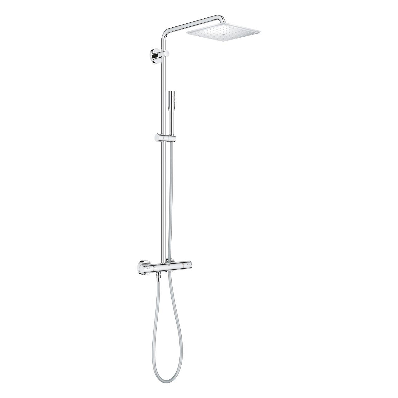 Vitalio Joy System 230 Shower system with thermostat for wall mounting