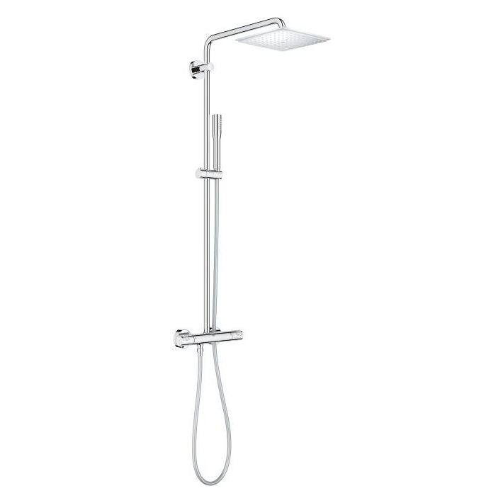 Vitalio Joy XXL 230 Shower system with thermostat for wall mounting 2