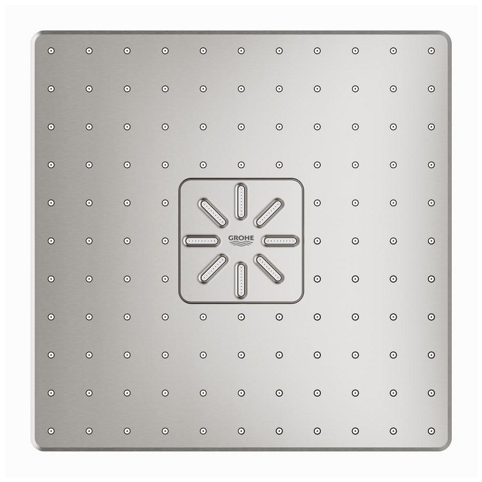GROHE Rainshower SmartActive Brausestange – 900 Mm, Supersteel, Mit Halterung & Ablage