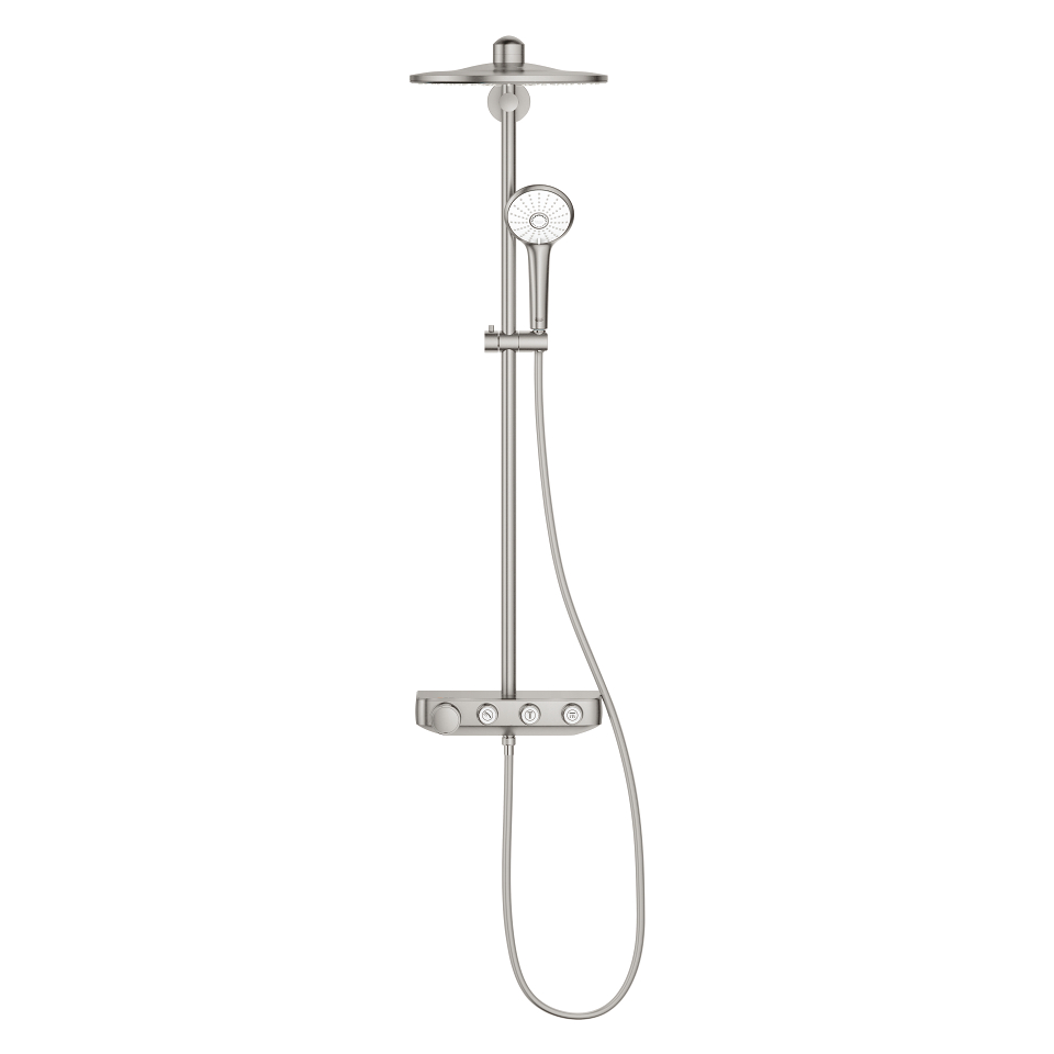 Euphoria SmartControl System 310 Duo Shower system with thermostat for