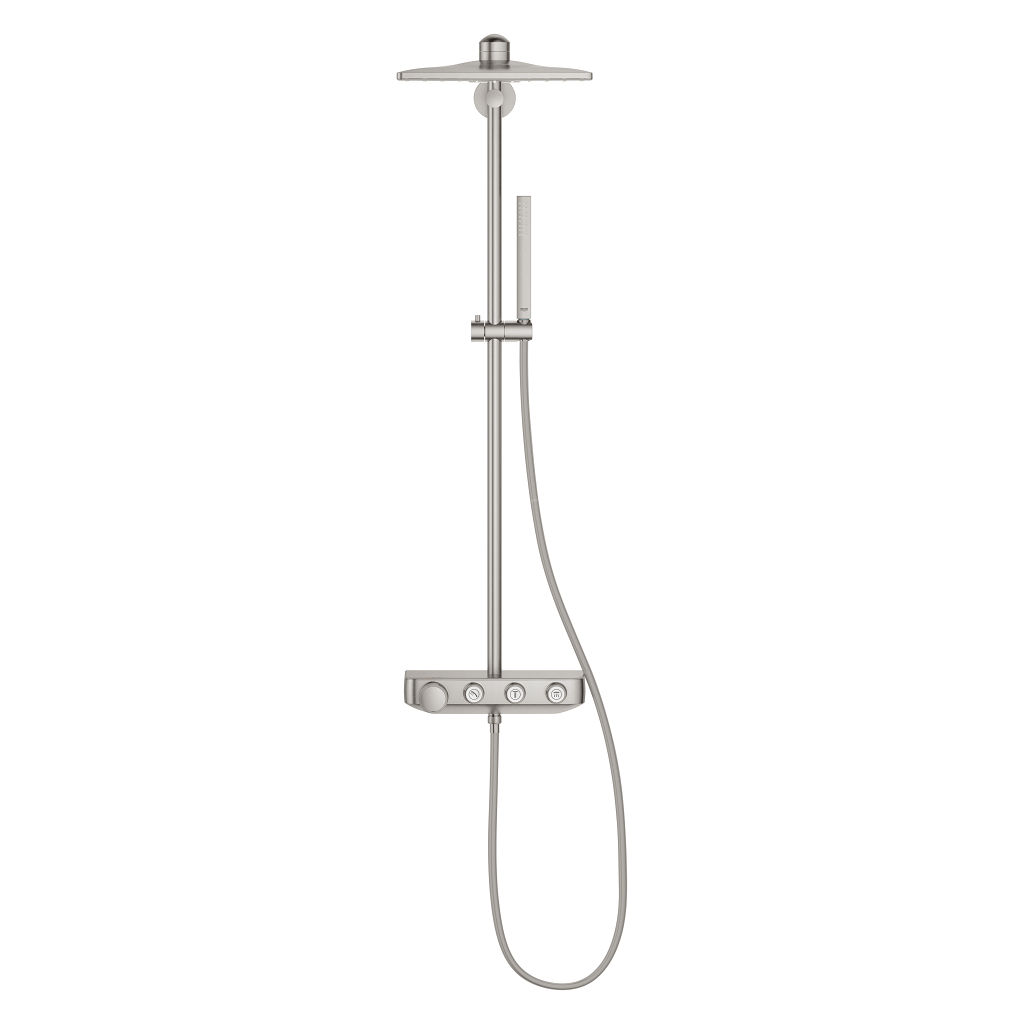 Euphoria SmartControl System 310 Cube Duo Shower system with thermostat