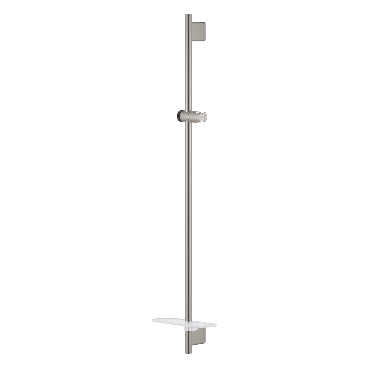 GROHE Rainshower SmartActive Brausestange, 900 Mm, Supersteel-Oberfläche | Mit EasyReach Ablage & Verstellbaren Halterungen