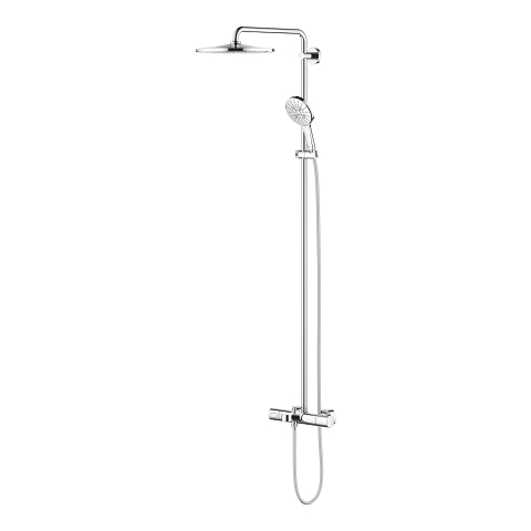 Rainshower SmartActive 310 Shower system with Bath Safety Mixer for wall mounting