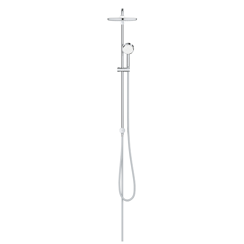 Tempesta Cosmopolitan System 250 Flex shower system with diverter for wall mounting