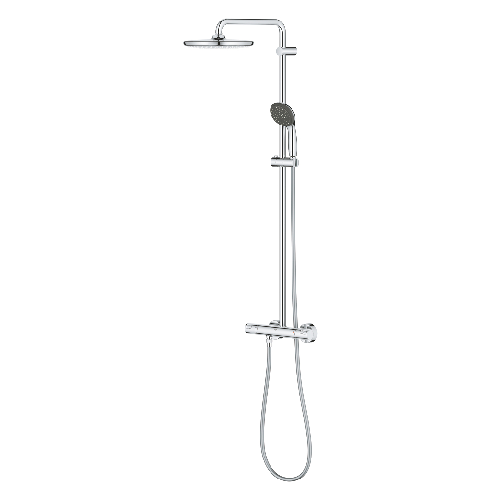 Vitalio Start System 250 Shower system with thermostat for wall
