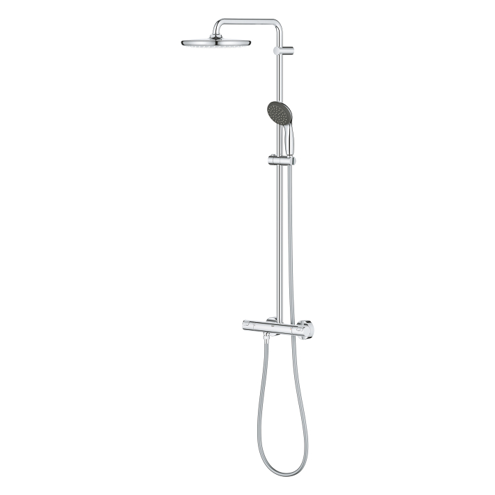 Vitalio Start System 250 Shower system with thermostat for wall mounting 3