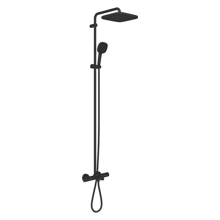 Vitalio Comfort 250 Σύστημα λουτρού με θερμοστάτη για επιτοίχια τοποθέτηση 2