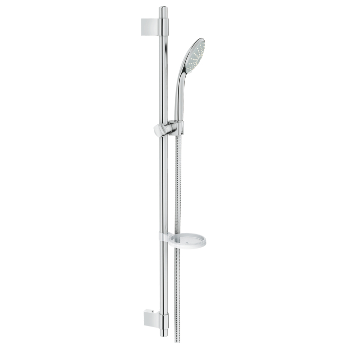 GROHE Euphoria 110 Champagne Glijstangset - 90cm - ronde handdouche - 3