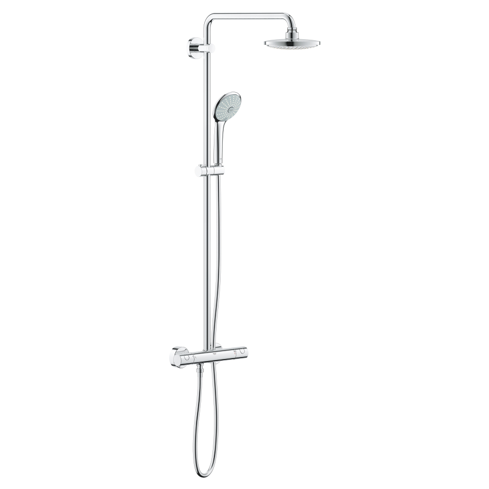 Euphoria System 180 Shower system with thermostat for wall mounting GROHE