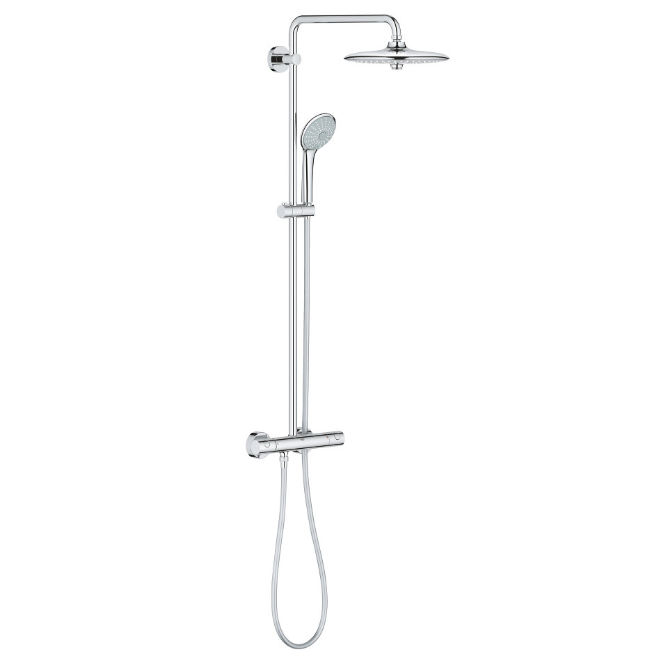 Euphoria System 260 Shower system with thermostat for wall mounting GROHE