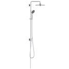 GROHE Vitalio Joy 260 – Thermostat-Duschsystem In Phantom-Schwarz | Wassersparend & Höhenverstellbar Mit Verbrühschutz
