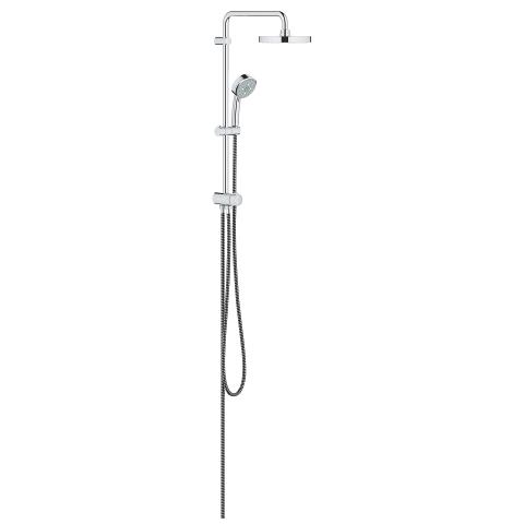 Tempesta Cosmopolitan System 200 Flex shower system with diverter for wall mounting
