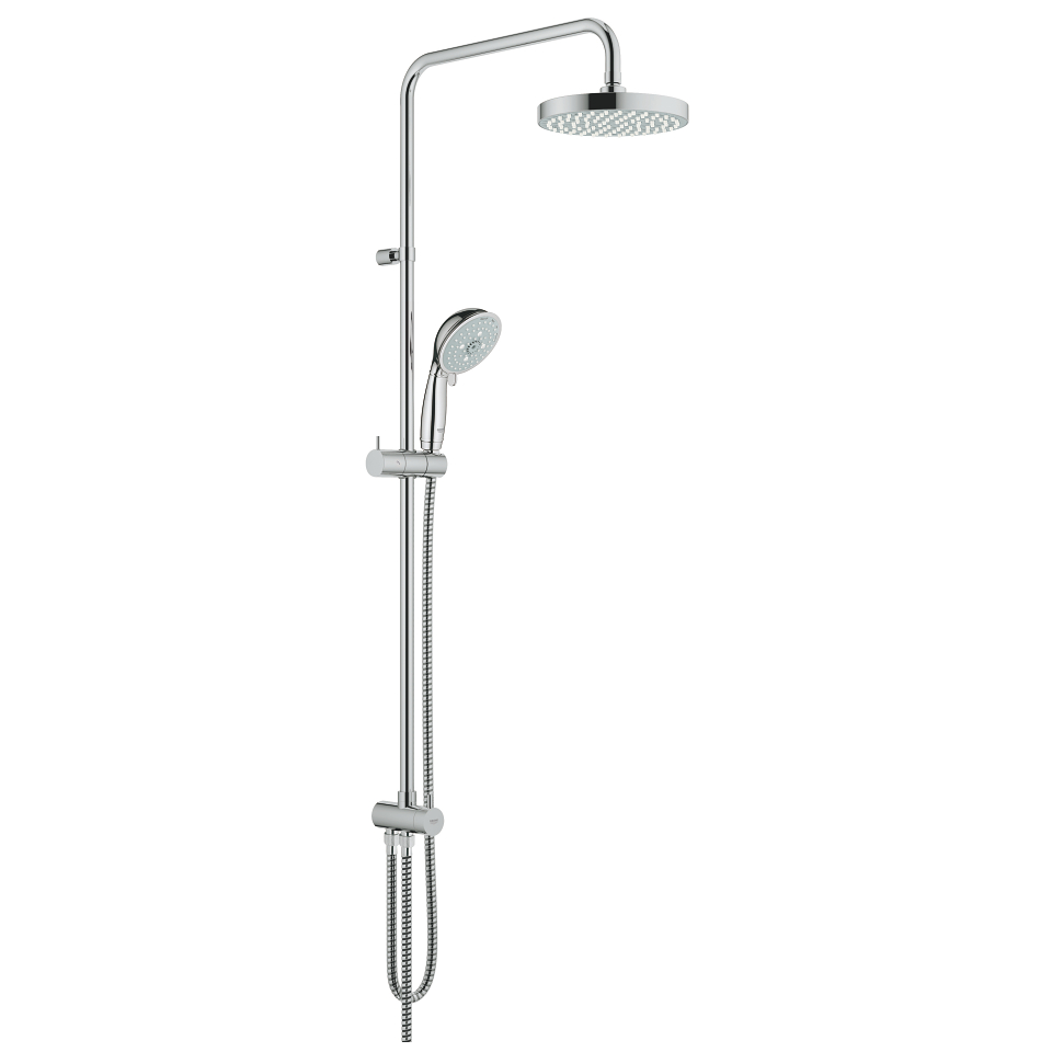 Tempesta Rustic System 200 Shower system with diverter for wall