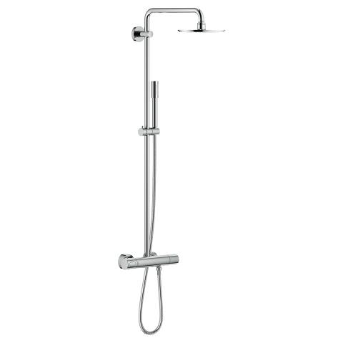 Rainshower System 210 Shower system with thermostat for wall mounting