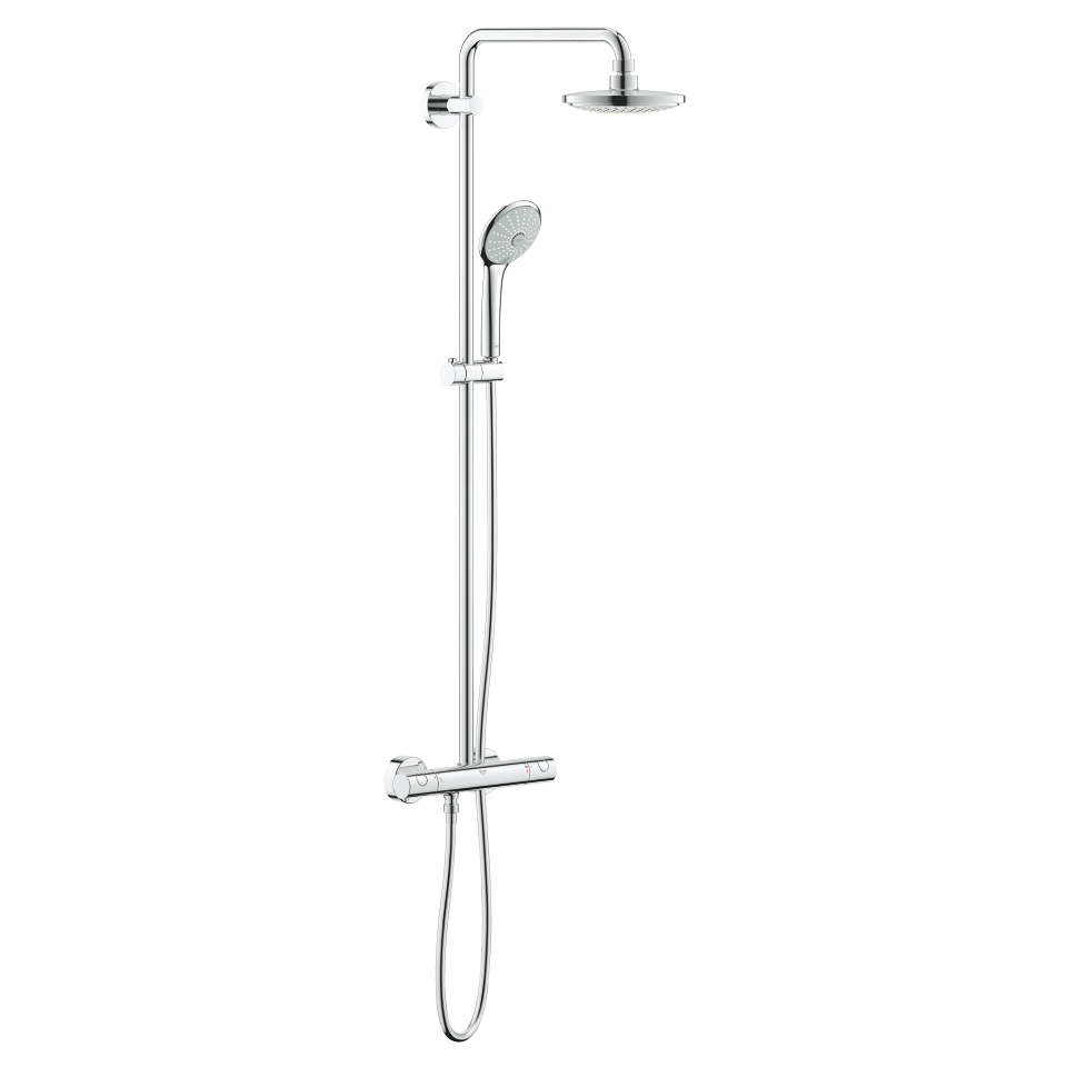 Euphoria 180 Shower system with thermostat for wall mounting GROHE 官方網站