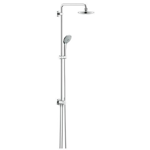 Euphoria System 180 Shower system with diverter for wall mounting