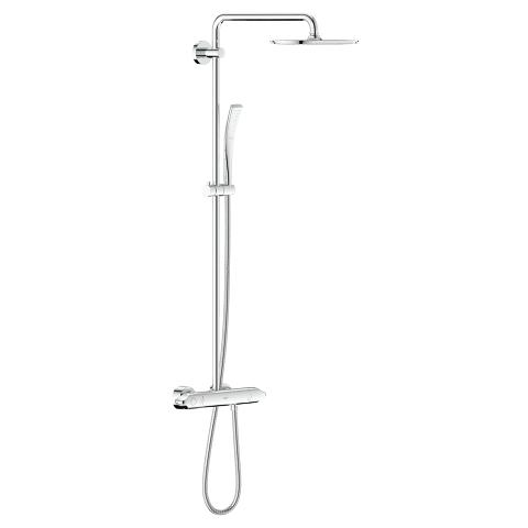 Rainshower System Veris 300 Shower system with thermostat for wall mounting