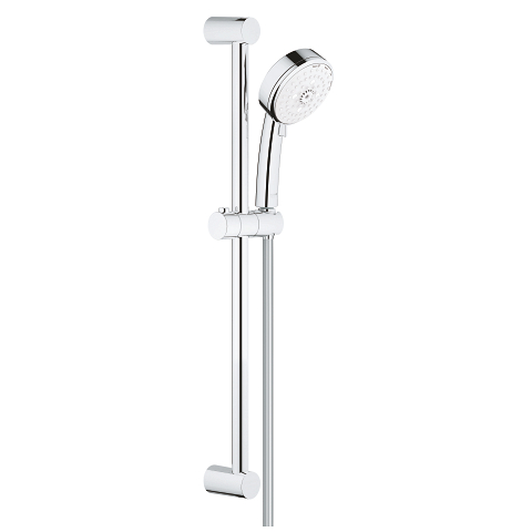 Shower rail set 4 sprays