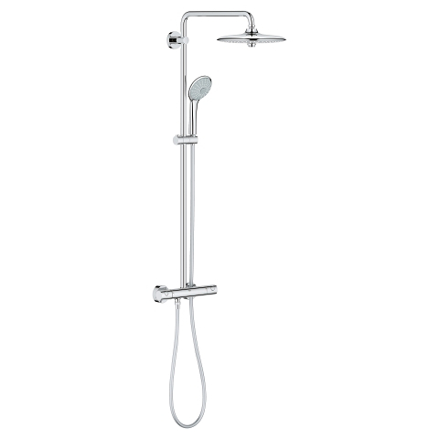 Euphoria System 260 Shower system with thermostat for wall mounting