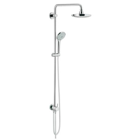 Euphoria System 180 Shower system with diverter for wall mounting