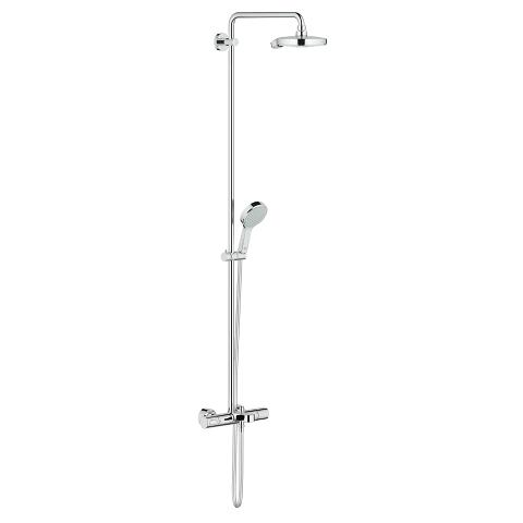 Power&Soul Cosmopolitan System 190 Shower system with thermostat for wall mounting