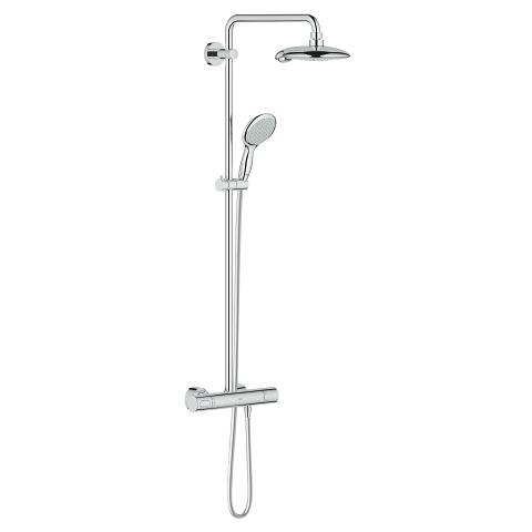 Power&Soul System 190 Shower system with thermostat for wall mounting