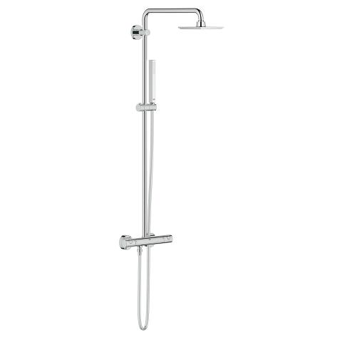 Euphoria System 150 Shower system with thermostatic mixer for wall mounting