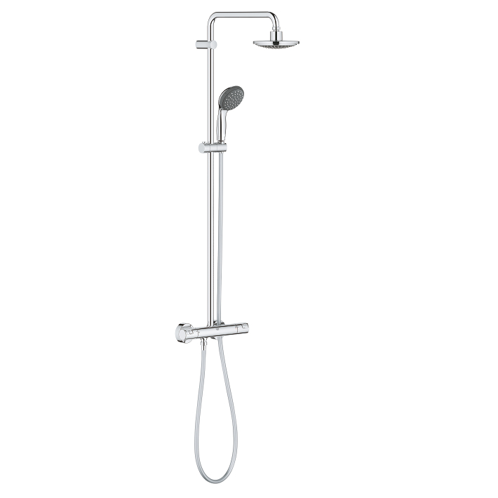 Vitalio Start System 160 Shower system with thermostat for wall mounting 1