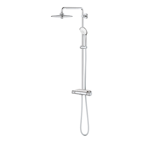 Euphoria System 260 Shower system with thermostatic mixer for wall mounting