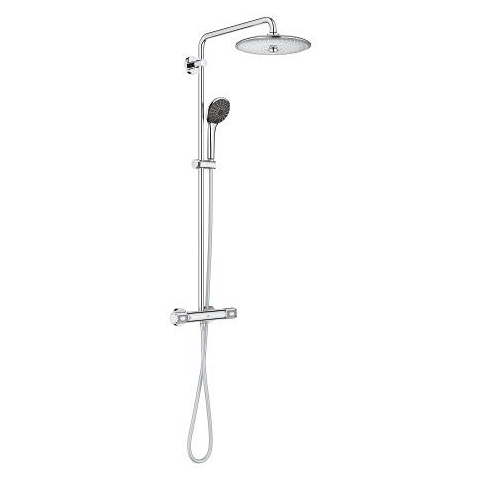 Vitalio Joy System 260 Shower system with thermostatic mixer for wall mounting 2