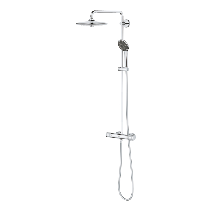Vitalio Joy System 260 Shower system with thermostatic mixer for wall mounting 3