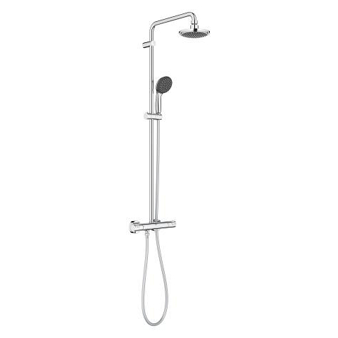 Vitalio Start System 160 Shower system with thermostat for wall mounting 2