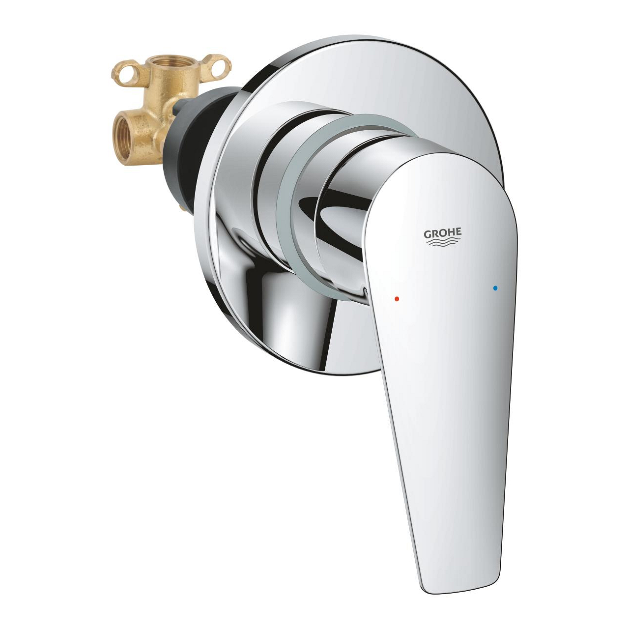 BauEdge Single-lever shower mixer 1/2″ | GROHE