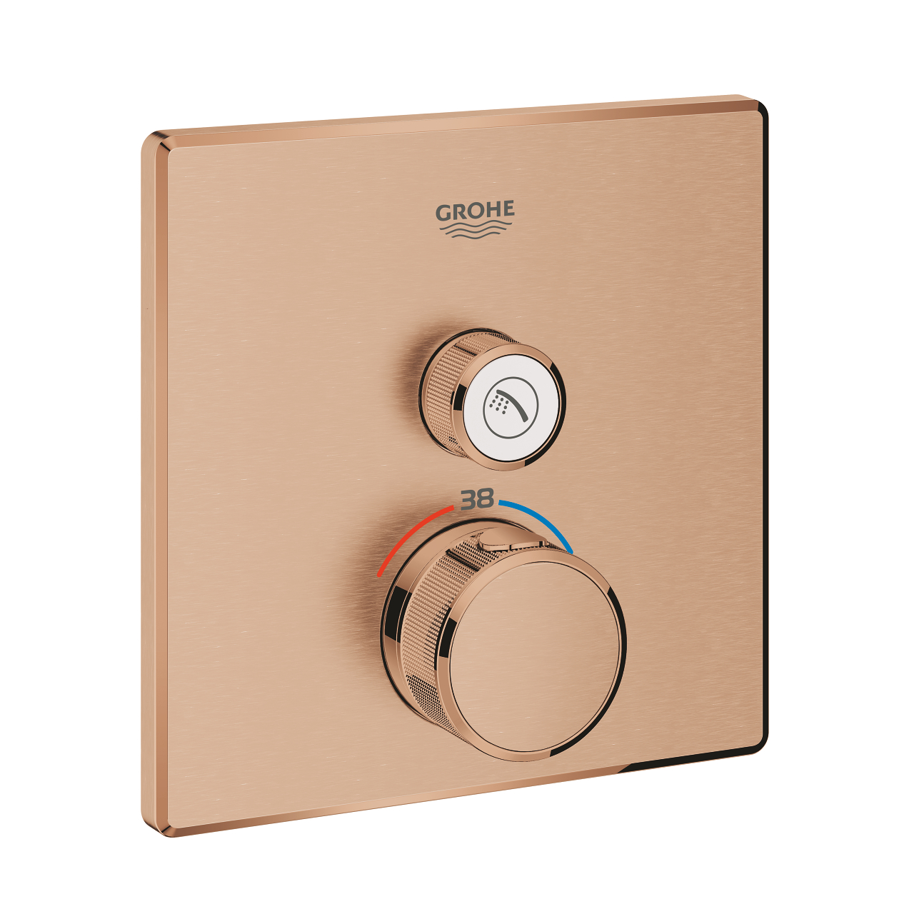 Grohtherm SmartControl Thermostat for concealed installation with one
