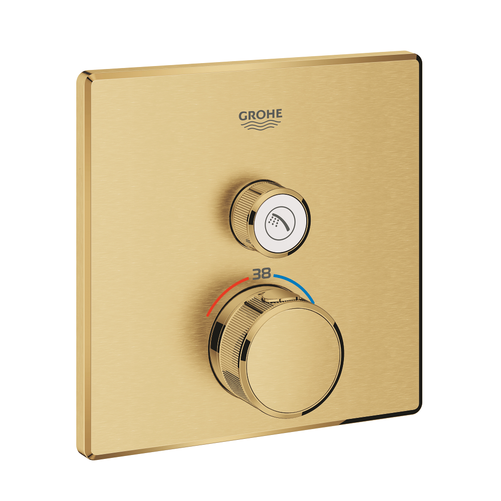 Grohtherm SmartControl Unterputz-Thermostat mit 1 Absperrventil | GROHE ...