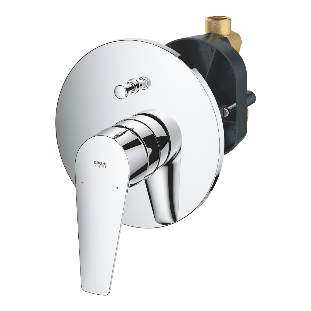 BauEdge Single-lever bath/shower mixer 1/2″ | GROHE