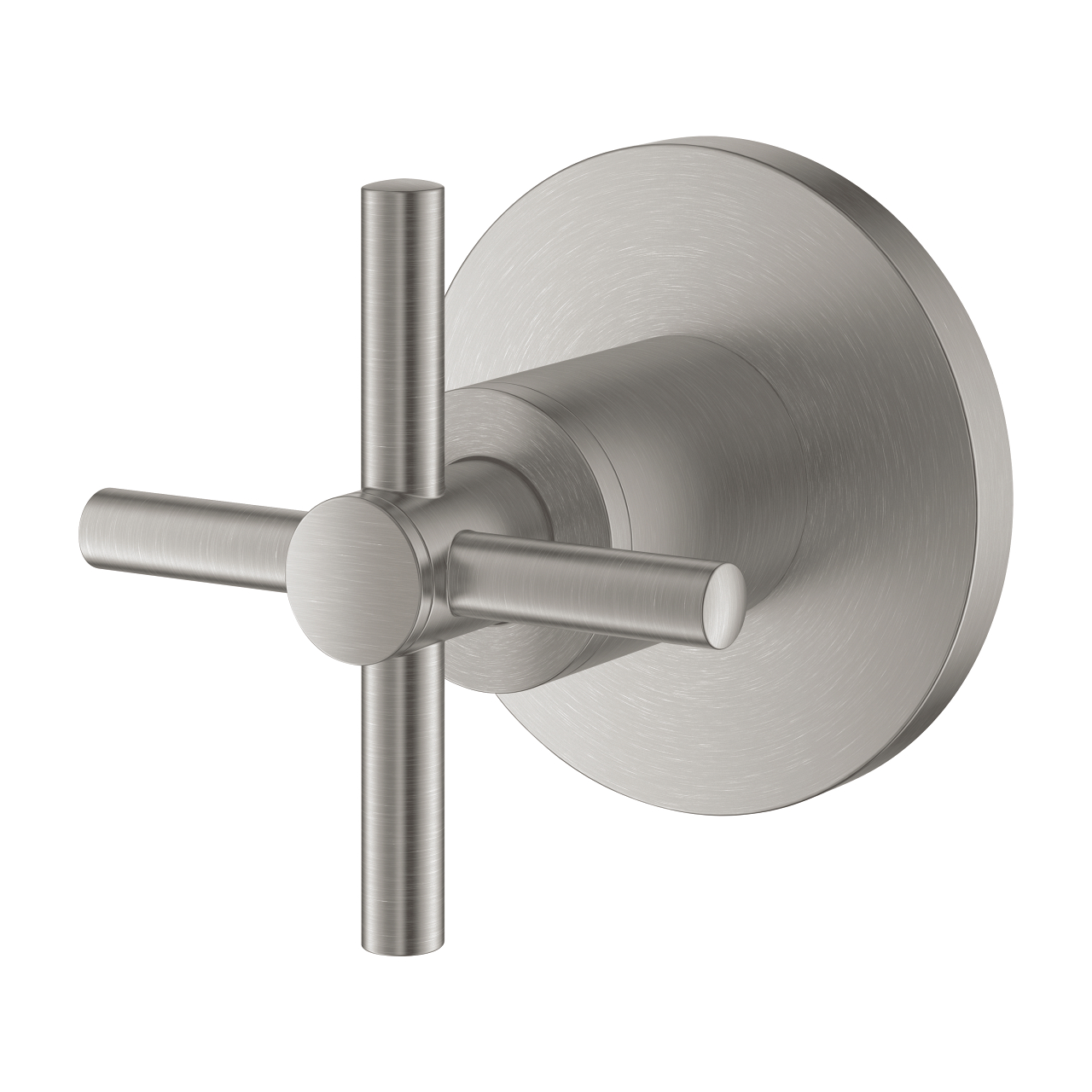 Grohe - Llave De Corte De 1/2", Con Rosetón Metálico De 55 Mm, Mando - 10